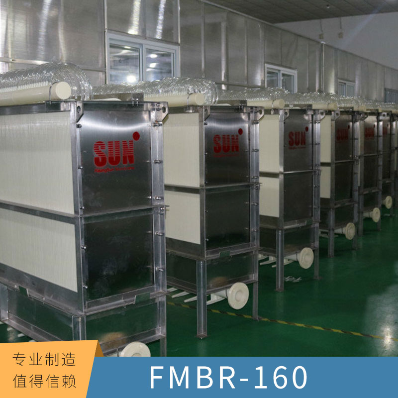 污水处理装置FMBR-160平板超、微滤膜单双层MBR平板膜组件图片