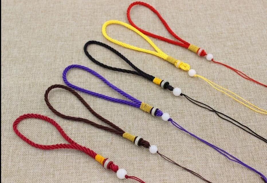 金华市玉珠吊绳厂家厂家直销 各种款式手把绳 玉珠吊绳 汽车挂件吊绳颜色型号齐全