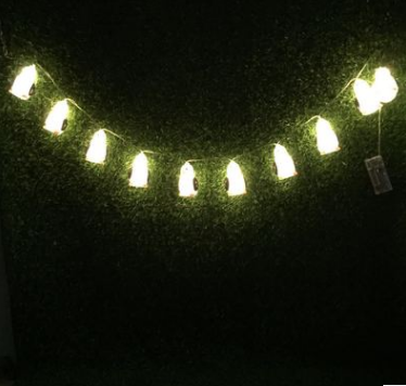 LE亚马逊爆款LED电池盒企鹅造型节日装饰灯串 LED电池盒灯串图片