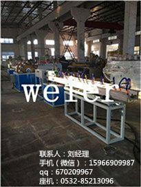 青岛pvc管材生产线厂家 威尔塑机图片