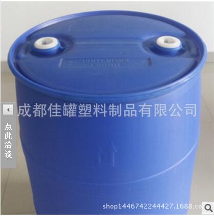 塑料化工桶蓝色塑料化工桶直销 耐酸碱法兰桶批发 成都塑料化工桶加工厂