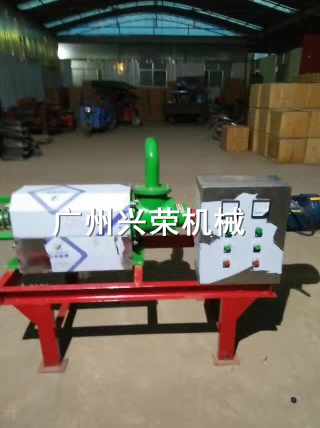 广州兴荣动物粪便脱水机螺旋挤压机图片