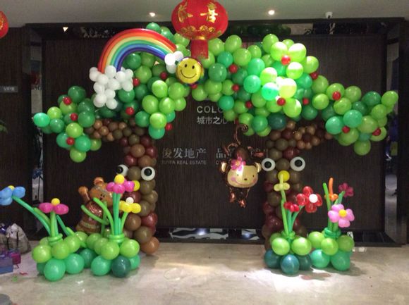 北京批发氦气球，生日气球布置，宝宝宴气球装饰，求婚气球