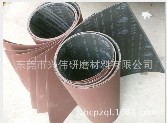 生产进口1000#火炬TR332电子线路板砂带 PCB氧化铝覆铜板抛光带