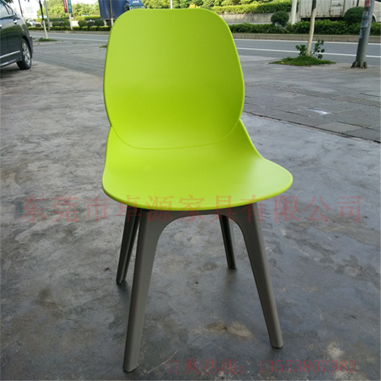 PP塑料椅 餐椅供应简约时尚环保塑料餐椅个性靠背椅写字椅 PP塑料椅 餐椅