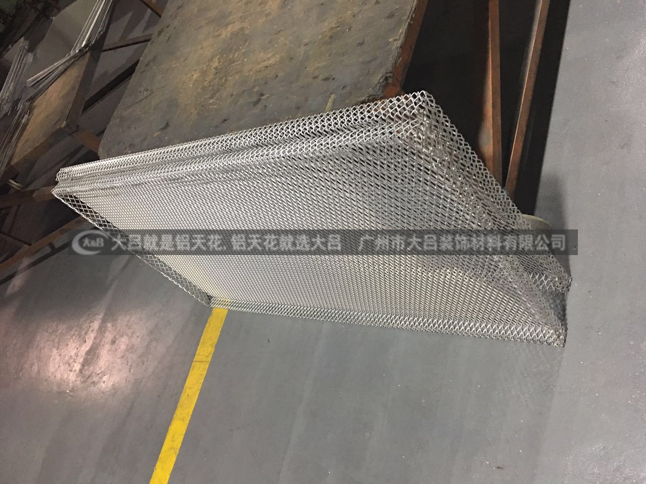 菱形孔铝合金拉网按需定制各种样式菱形孔铝合金拉网 铝拉伸网板 铝扩张网板