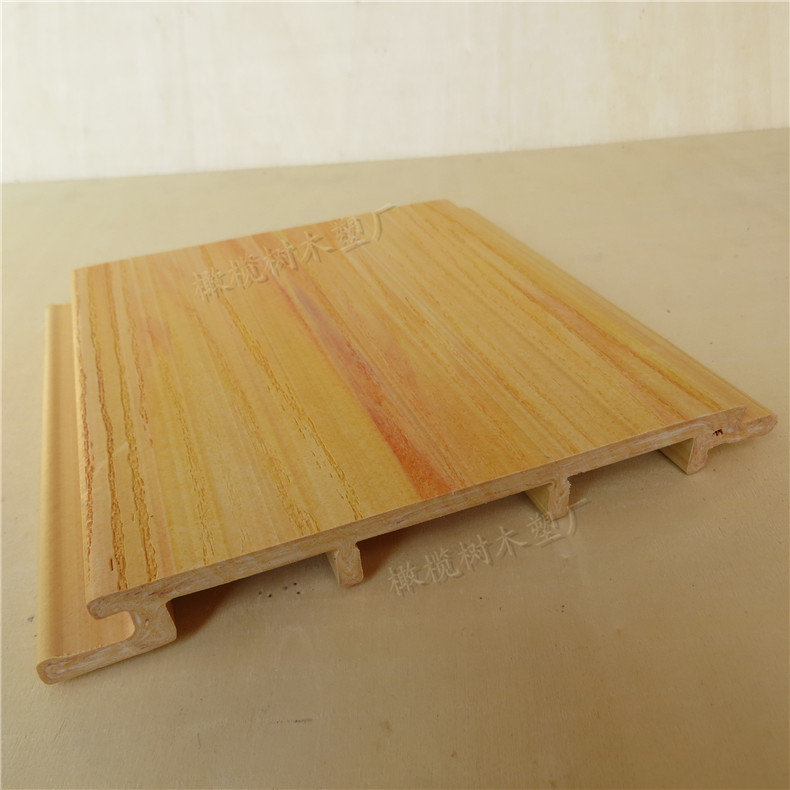 生态木平面板100单面板室内外生态木平面板100单面板室内外   房屋护墙板园林木屋木塑墙板pvc