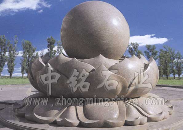 北京市喷泉水漂球厂家喷泉水漂球石雕石狮子凉亭走廊
