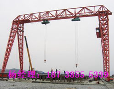 中国起重行业现状浅谈 龙门吊 架桥机  龙门吊架桥机图片
