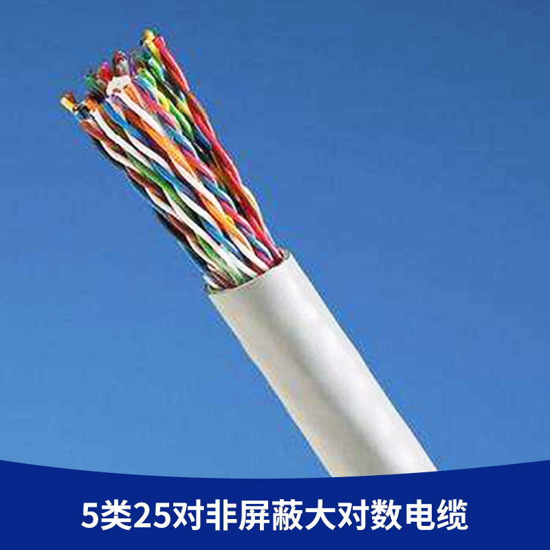 厂家直销 5类25对非屏蔽大对数电缆  25对大对数通信电缆  品质保障图片