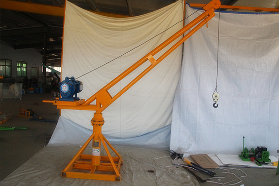 建筑小吊机价格|360度室外吊运机厂家销售图片