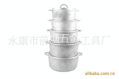 厂家直销西式铝制汤锅炖锅浇铸铝锅厂家