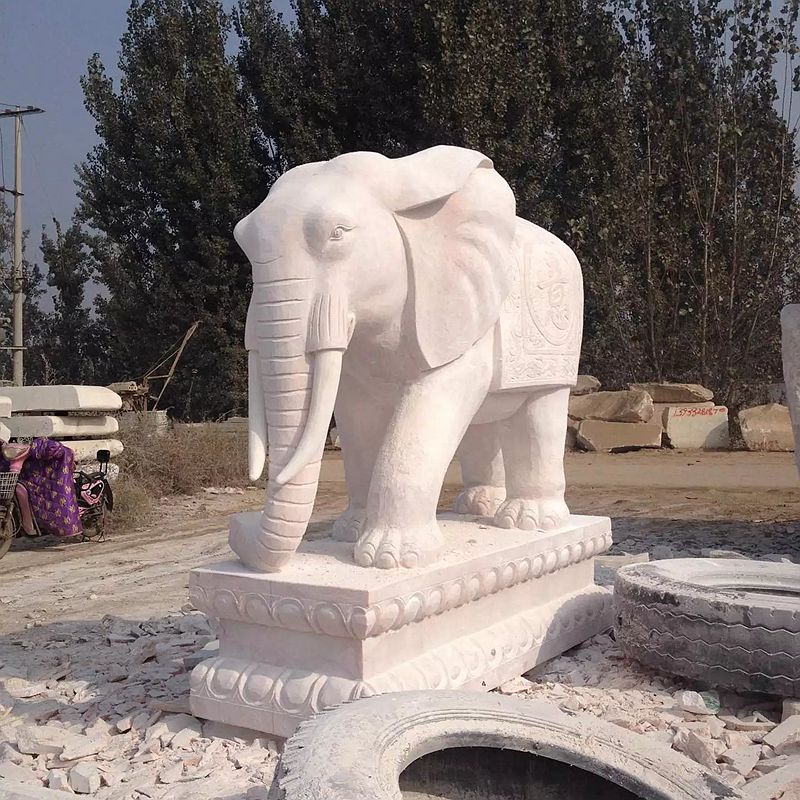 保定市石雕大象雕塑厂家