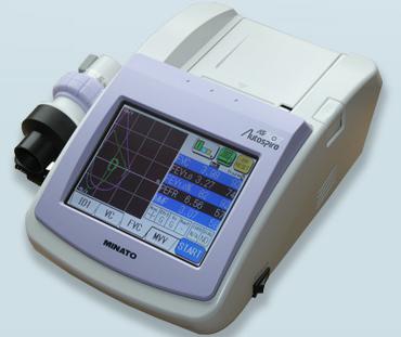 日本美能肺功能检测仪AS-507型便携式--进口品牌图片