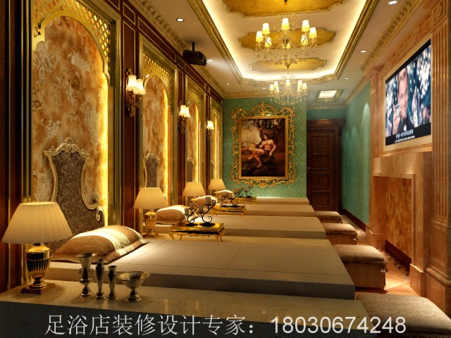 重庆足浴会所设计应遵循美学规律-筑格装饰