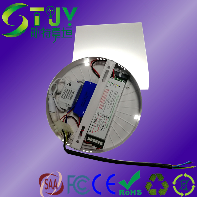 LED12W圆形面板灯应急电源全图片