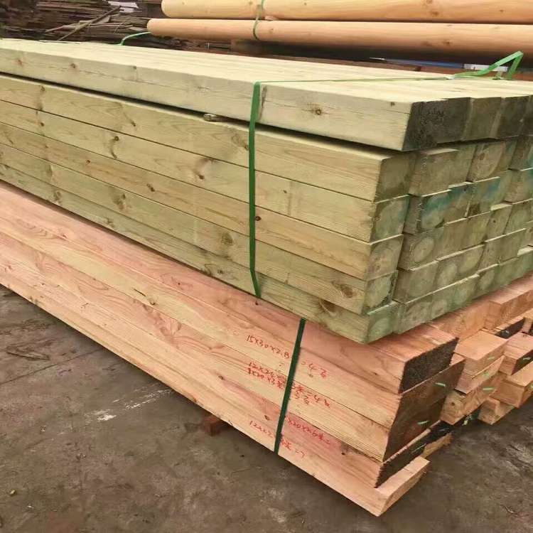 厂家供应樟子松防腐木木材  樟子松板材料