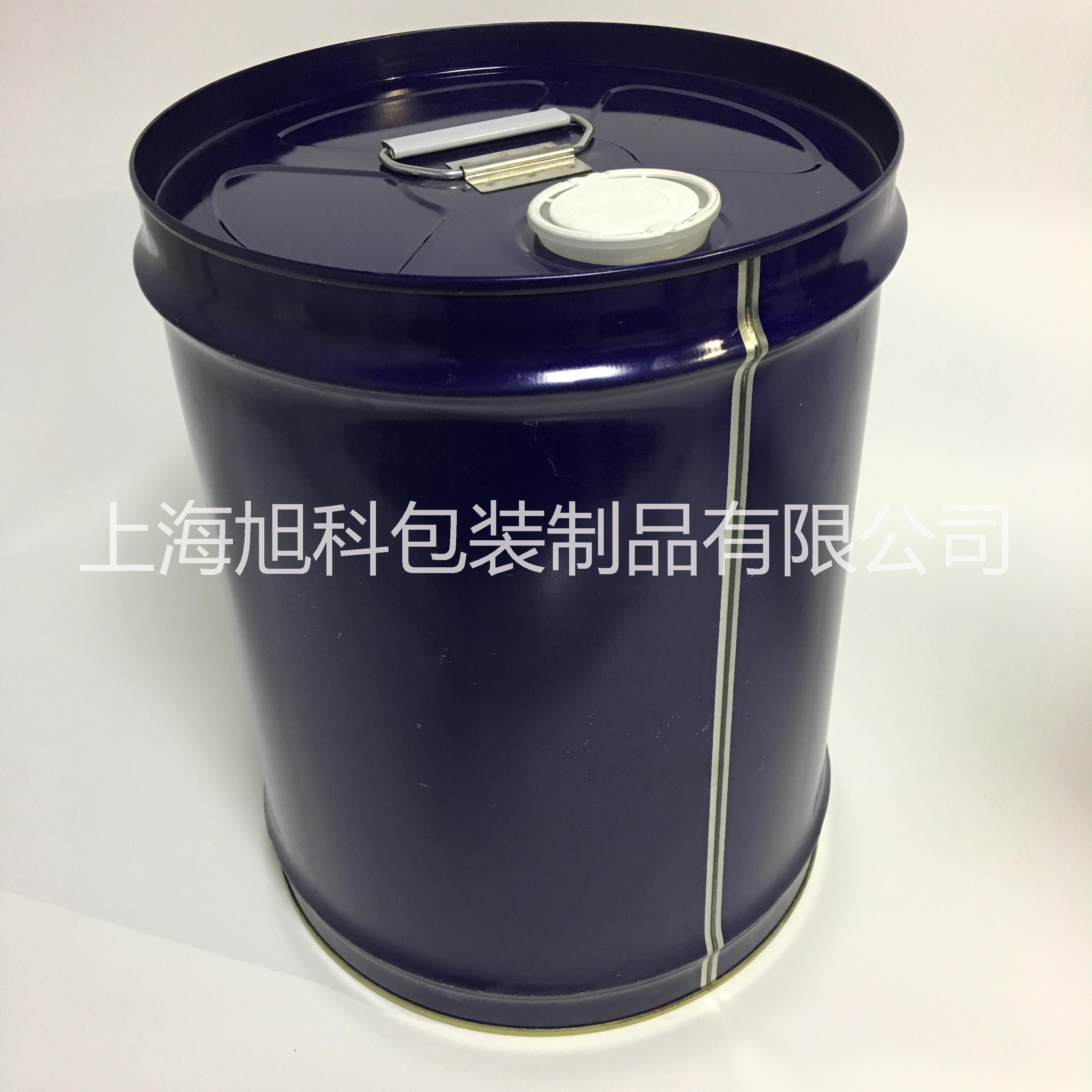 进口20kg化工小铁桶上海铁桶定制加工 20L冷冻油桶复盛油桶图片
