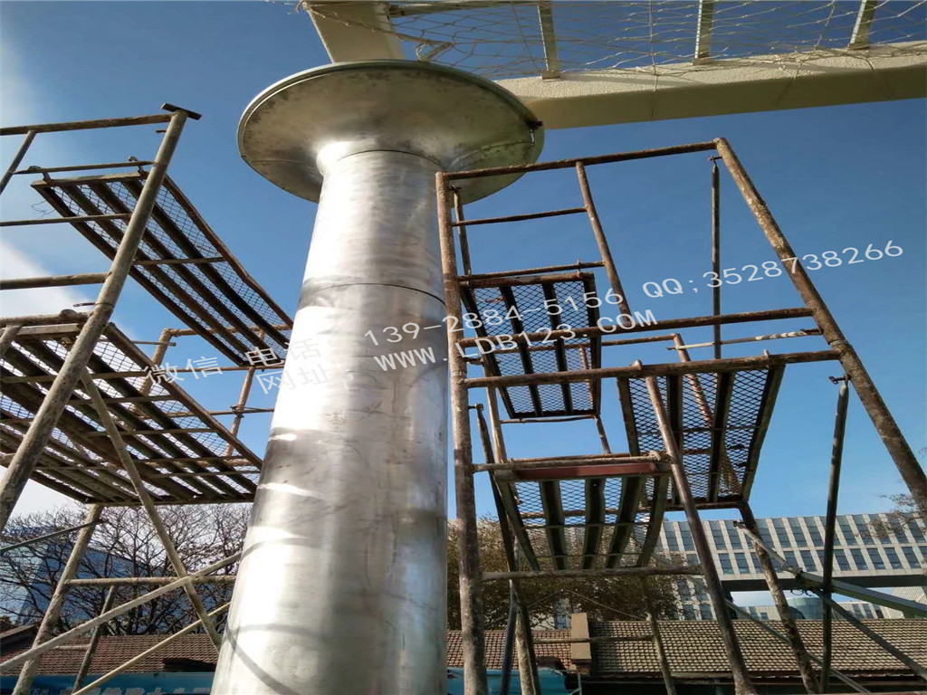 厂家定制新型环保型 圆柱包柱铝单板 雕花包柱铝单板