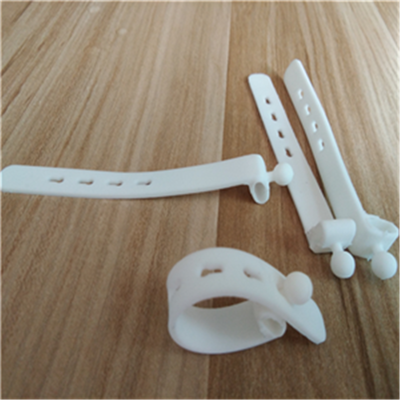 东莞市耳机线扎带 白色硅胶扎带厂家耳机线扎带 白色硅胶扎带