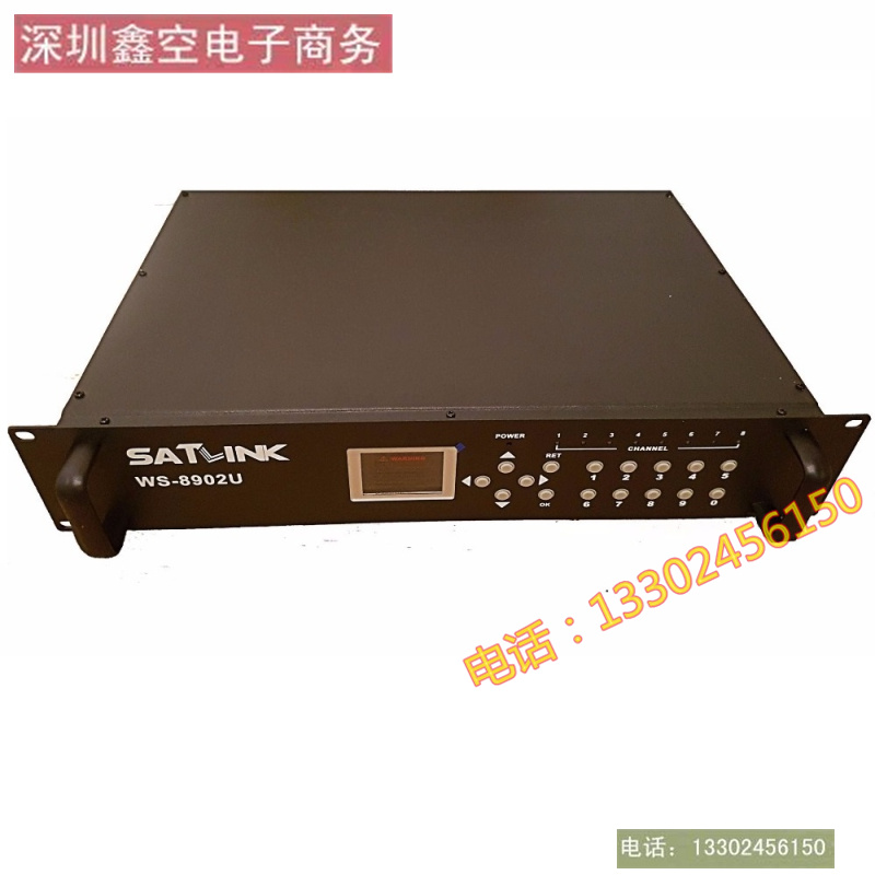 SATLINK WS-8902U 8路高清DVB-T调制器 COFDM WS-6990 DVB-T组合