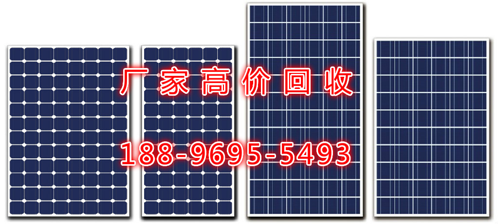 上海厂家高价回收太阳能电池板B级图片