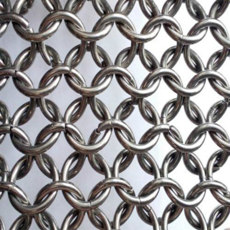金属圆环装饰网金属圆环装饰网 金属环网 金属帘子网