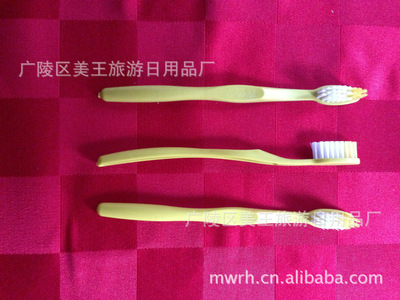 扬州市一次性空心牙刷厂家供应外贸一次性空心牙刷宾馆酒店客房一次性用品
