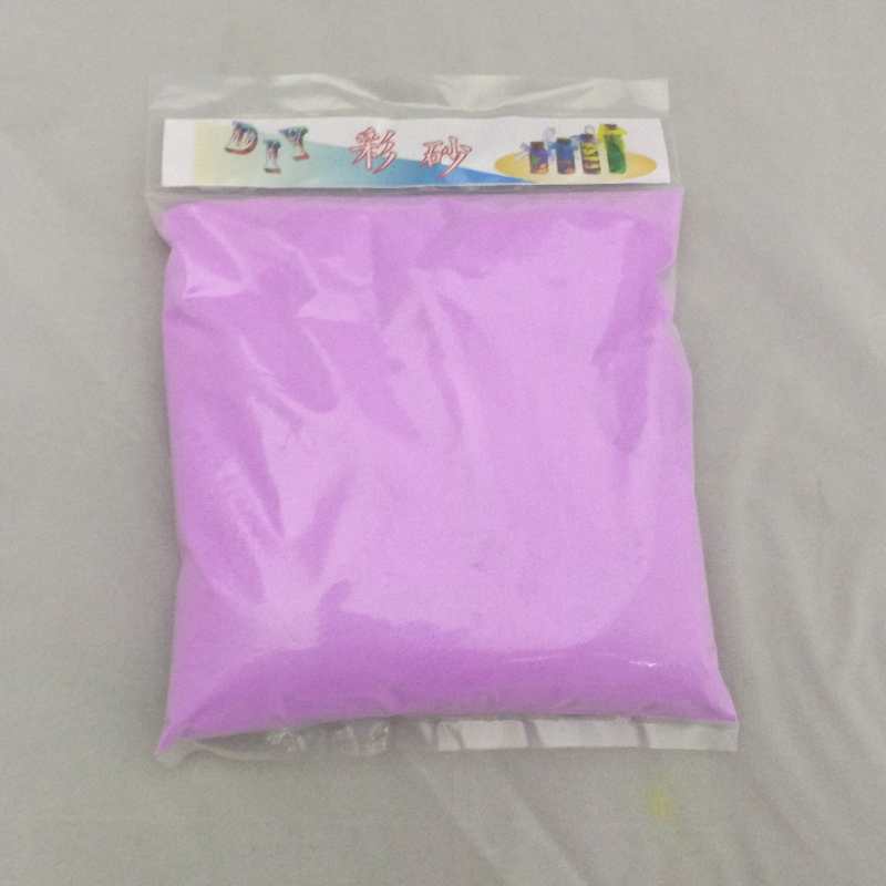 广州有装沙瓶的彩沙批发沙画耗材染色彩沙多颜色选择现货供应