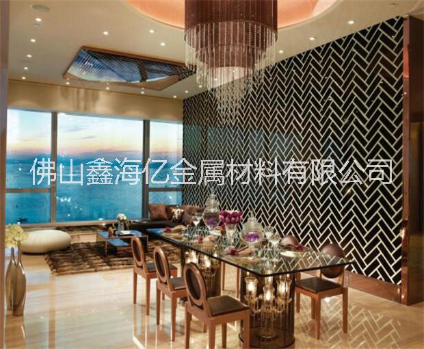 大堂客厅家居不锈钢屏风  北京丰台鑫海亿屏风有限公司图片