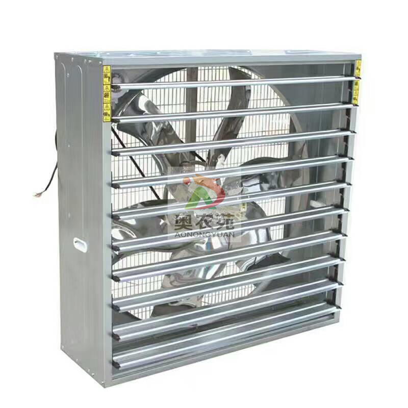 温室湿帘风机 温室风机湿帘通风降温设备图片
