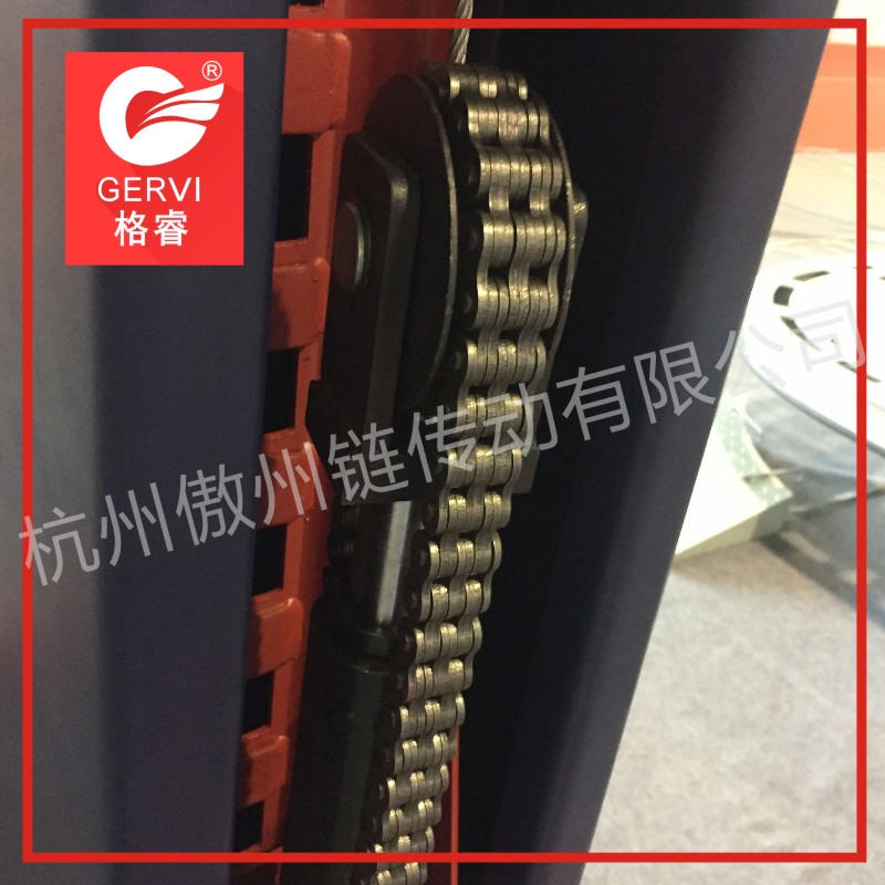 杭州市板式链条 BL1634厂家板式链条 BL1634 登车桥 起重机 大规格板式链条