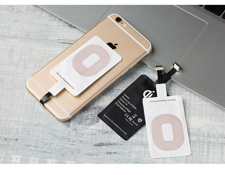 无线接收器适用于iPhone安卓 接收感应线圈贴片