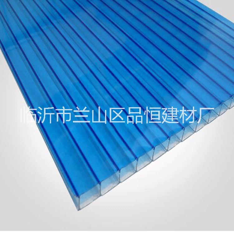 pe阳光板生产厂家品恒泗县双层8毫米阳光板卡布隆阳光板米字型阳光板