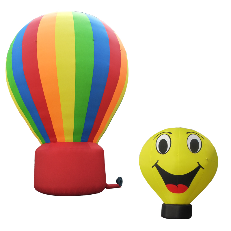 彩色落地球、广告气球热气球可印刷
