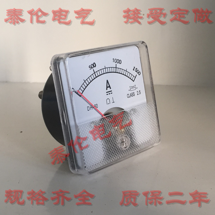 SF60-V电压表 DH60指针式直流电压表量程 DC100V