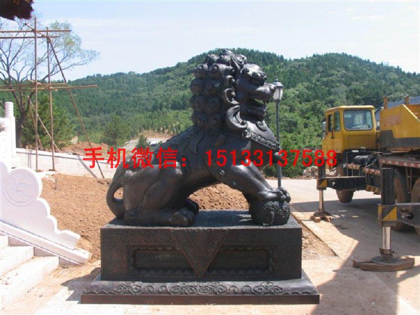 石家庄市铜狮子 铜雕塑制作厂家厂家