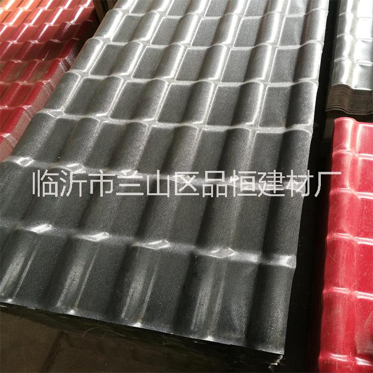 厂家直销品恒山东东营PVC合成树脂红色琉璃瓦pvc瓦塑料瓦