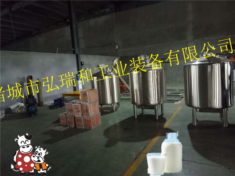 巴氏奶生产线-全自动巴氏鲜奶生产线图片