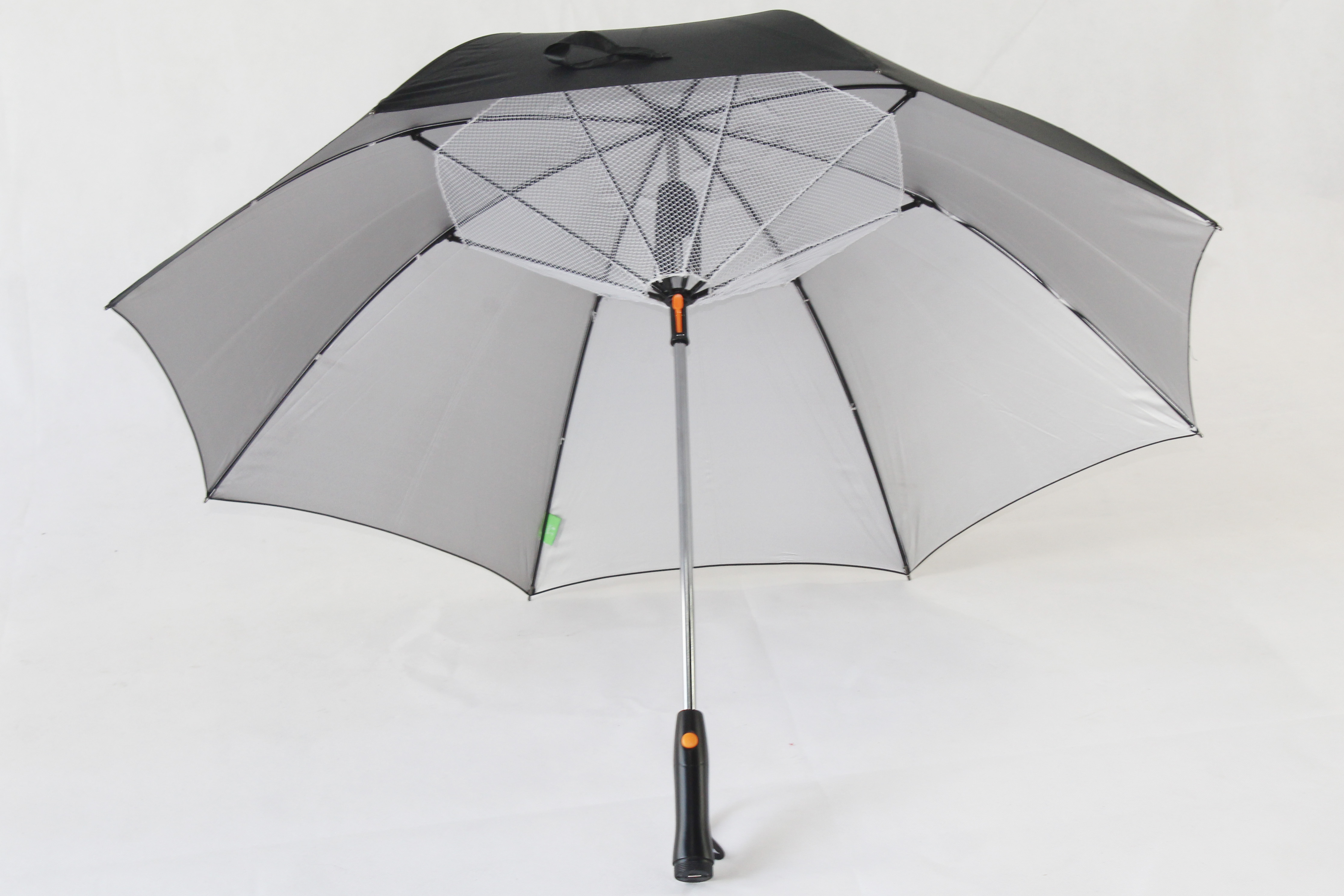 厂家生产供应 风扇伞　充电宝风扇伞　商务风扇　广告伞　雨伞