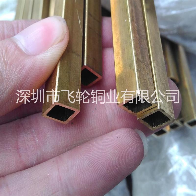 深圳市H62黄铜方管 方形黄铜管厂家