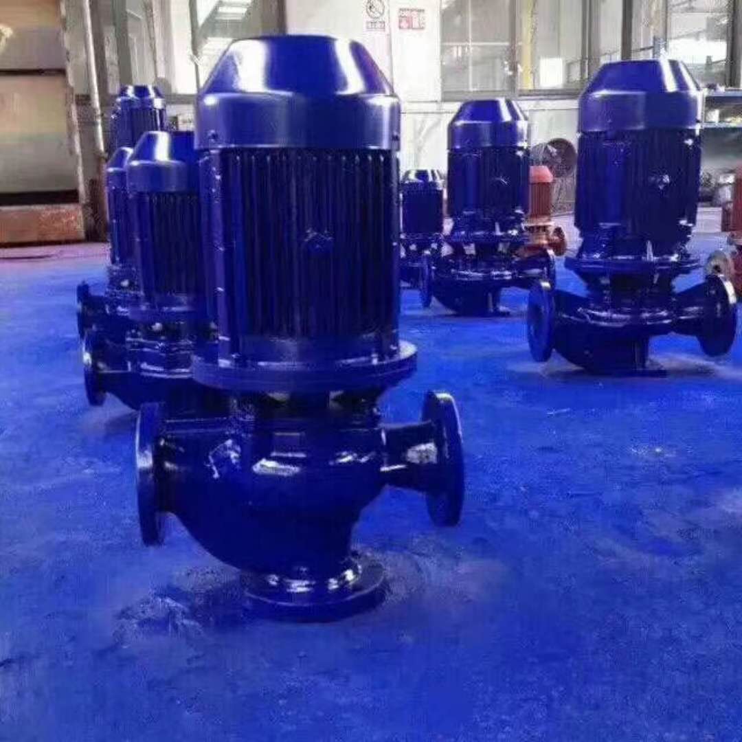 单级立式离心泵/标准口径管道泵单级立式离心泵/标准口径管道泵ISG65-250A耐用管道泵/耐腐蚀离心泵