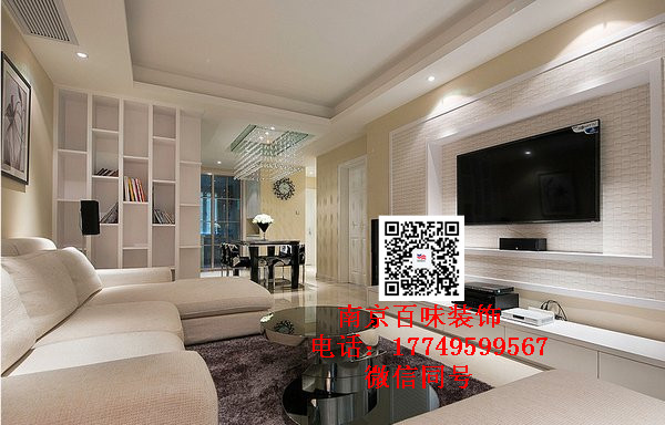 南京市南京80平婚房装潢设计厂家