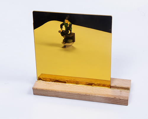 厂家直销 亚克力镜面板金色银色_有机玻璃板材厂家 PMMA镜面板图片