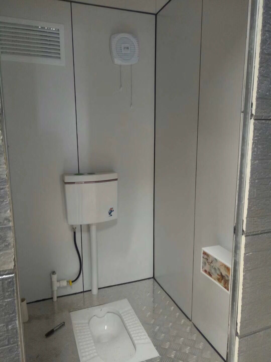 郑州塑铝板移动厕所 郑州生态环保移动厕所价格图片