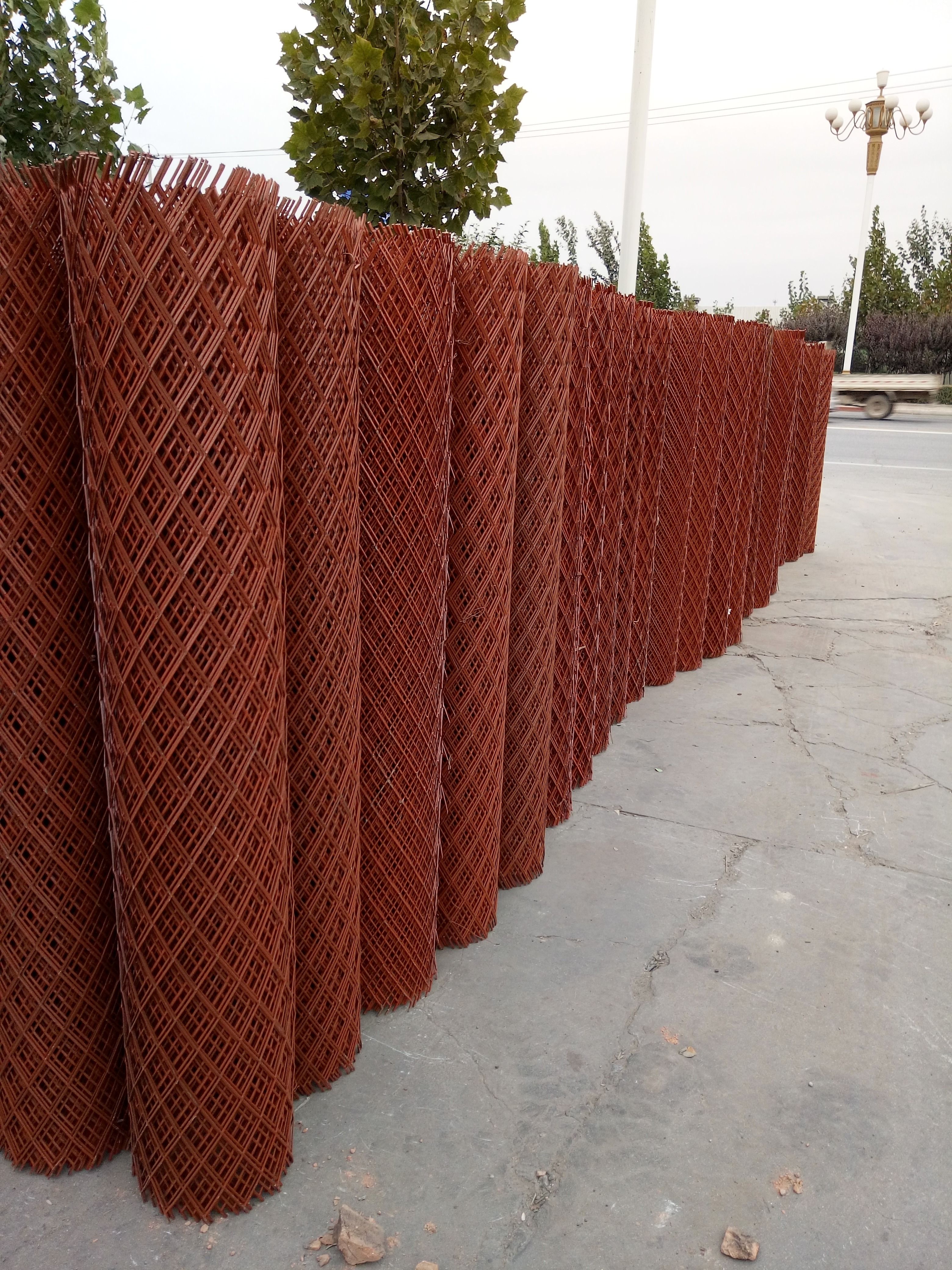 菱形孔钢板网菱形孔钢板网 圈地钢板网 建筑抹墙菱形网 批发定制