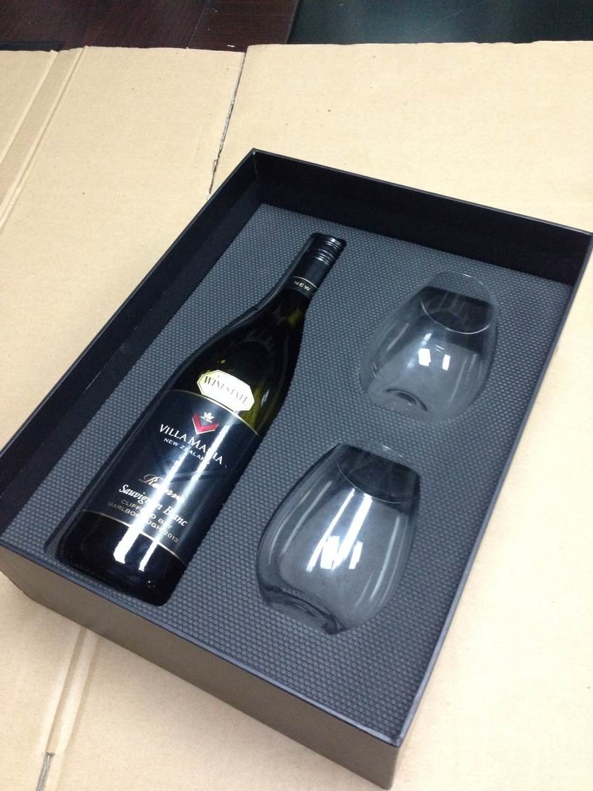 包装EVA海绵酒盒内托 EVA植绒雕刻内托包装