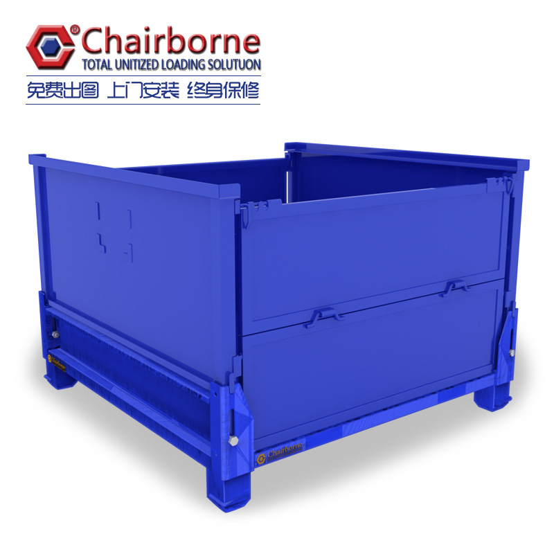 金属周转箱提供金属周转箱仓储网格箱可折叠流转箱周转铁框钢箱
