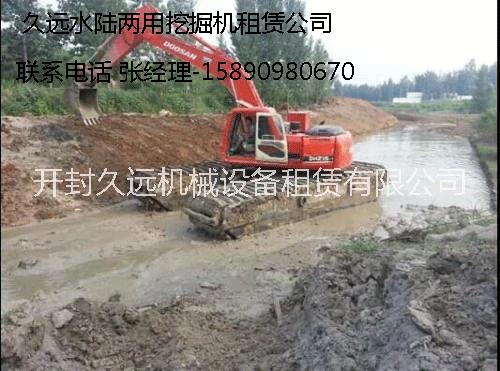 郑州水陆挖掘机图片