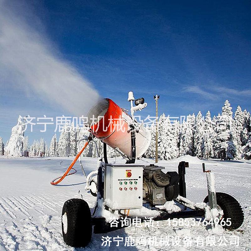 全新款移动式大功率全自动人工造雪机厂家 滑雪场专用制雪机图片